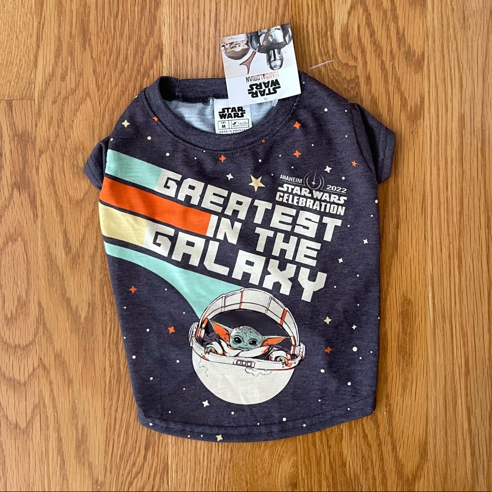 Dog Shirt- Disneyland Star Wars “Greatest in Galaxy”